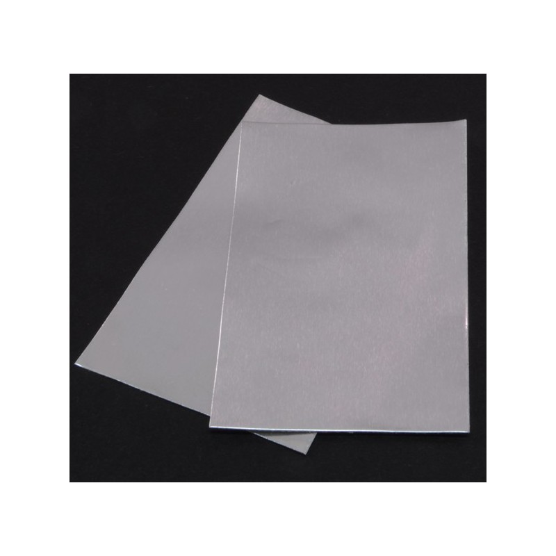 Foglio di metallo adesivo